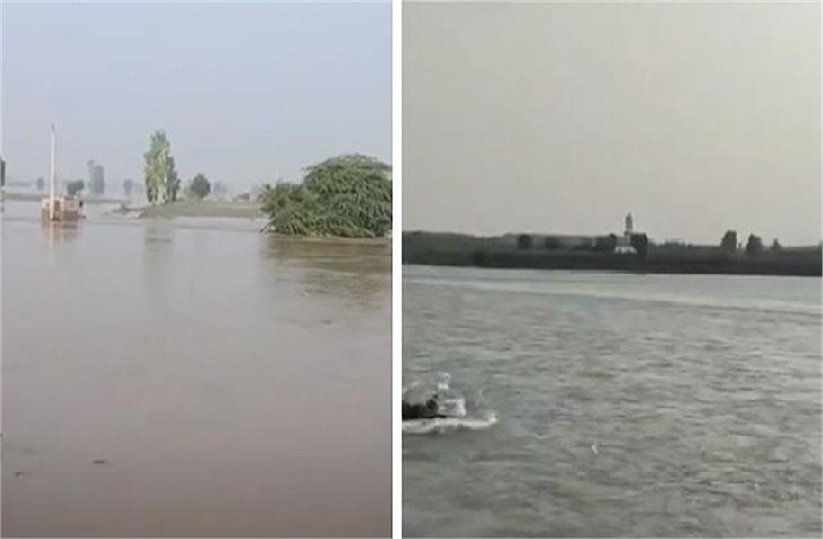 Flood threat looms again in Punjab, Sutlej river water level rises in Ropar